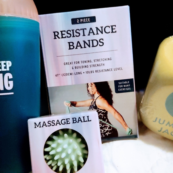 5 Piece Beginner's Fun Exercise/Workout Supplies - Picture 4 of 7